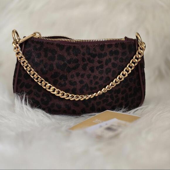 Michael Kors Leopard Print Crossbody Bag - Picture 4 of 6